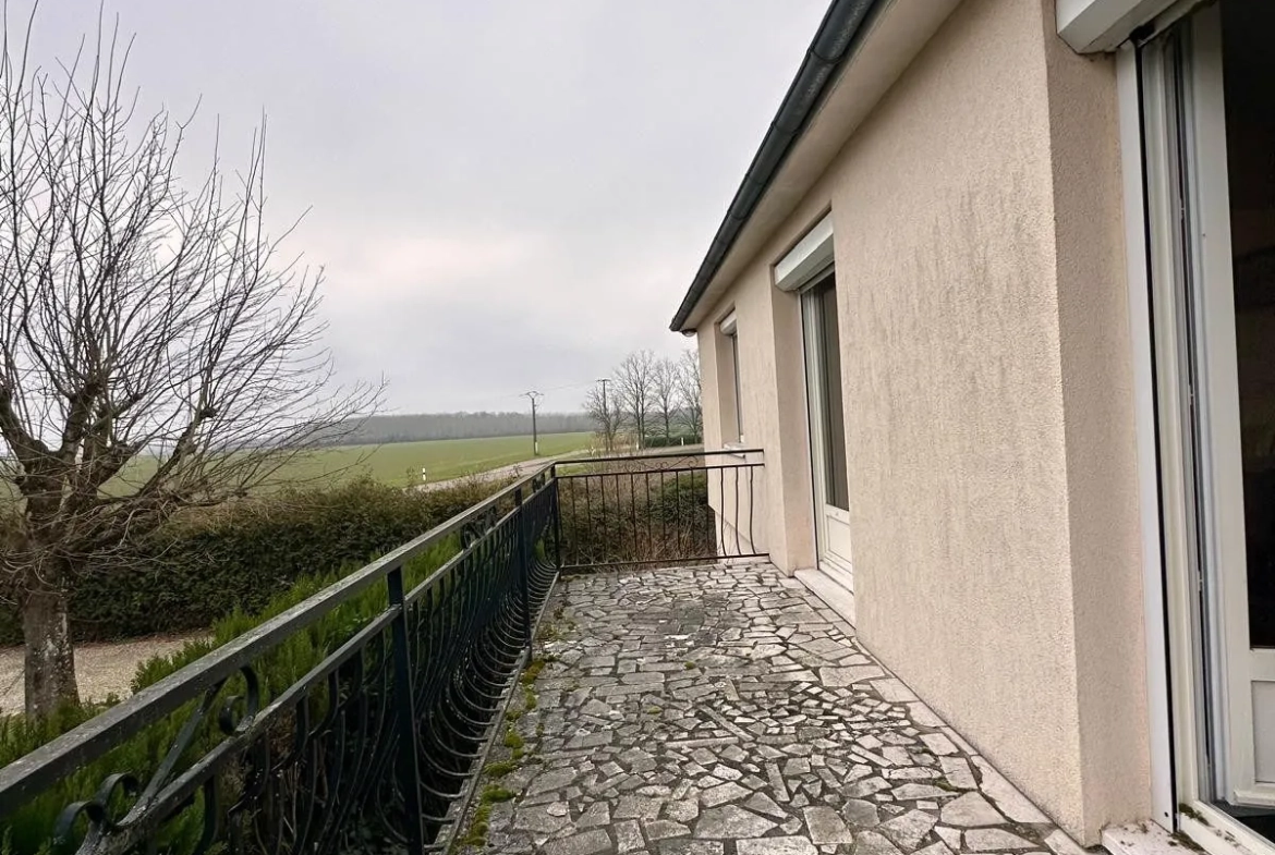 Charmante maison à vendre à Franxault avec grand terrain et garage 