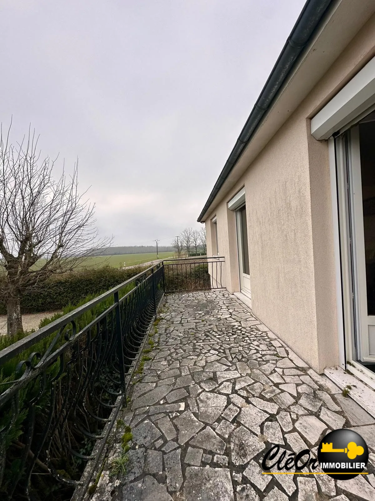 Charmante maison à vendre à Franxault avec grand terrain et garage 
