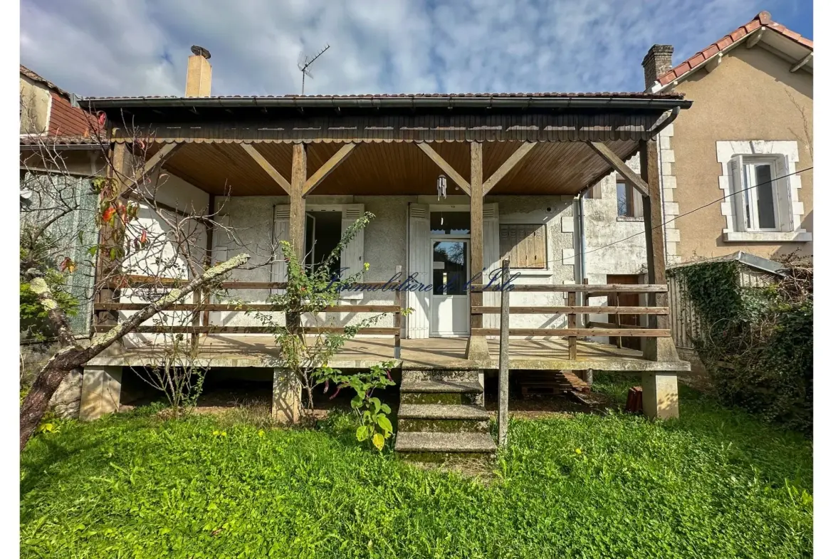 Charmante maison de ville à Périgueux avec jardin et garage - Quartier Toulon 