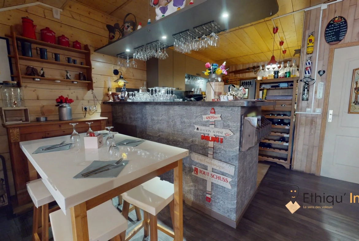 Fonds de commerce restaurant à vendre à Bar-sur-Aube, emplacement idéal 