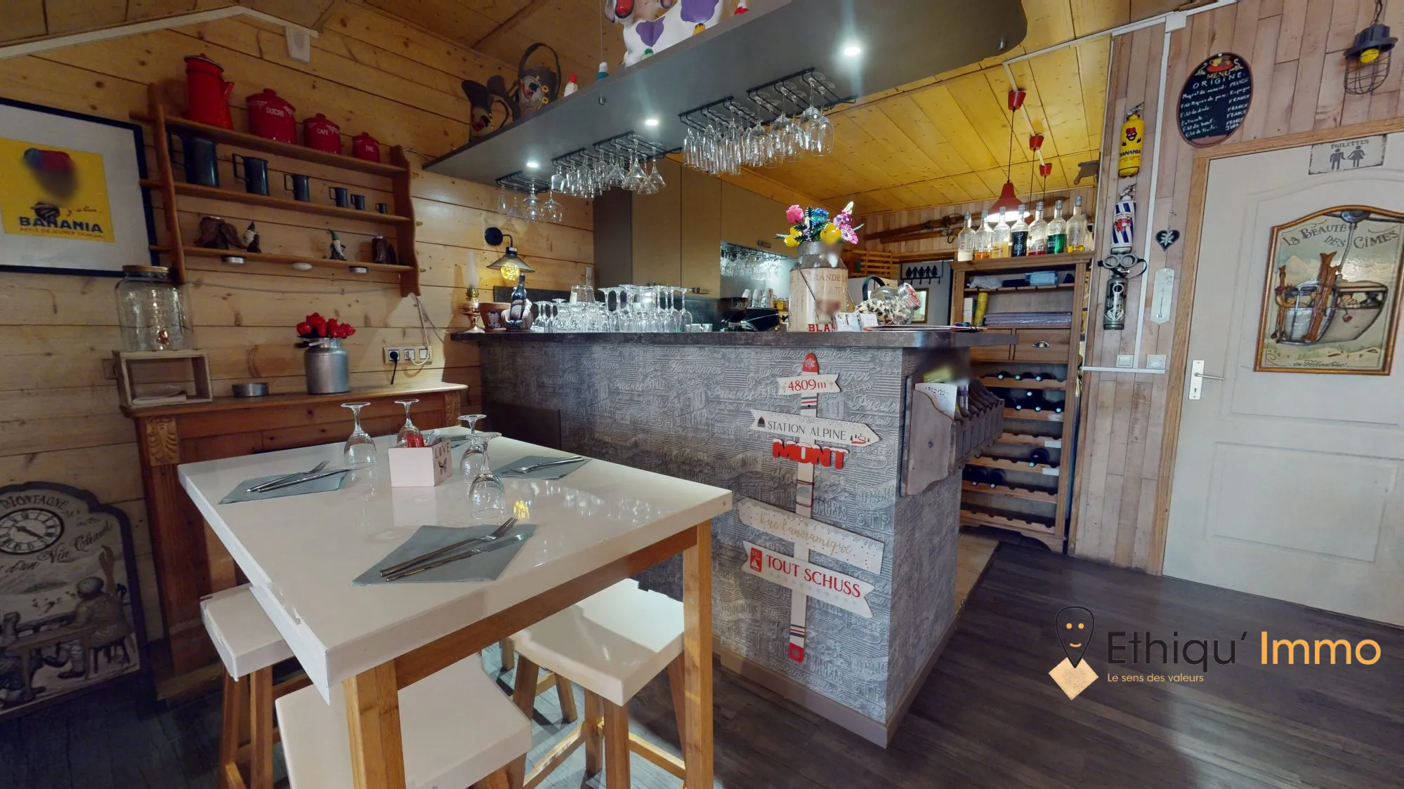 Fonds de commerce restaurant à vendre à Bar-sur-Aube, emplacement idéal 