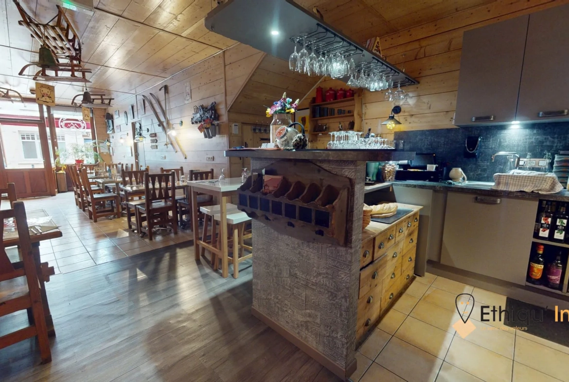 Fonds de commerce restaurant à vendre à Bar-sur-Aube, emplacement idéal 