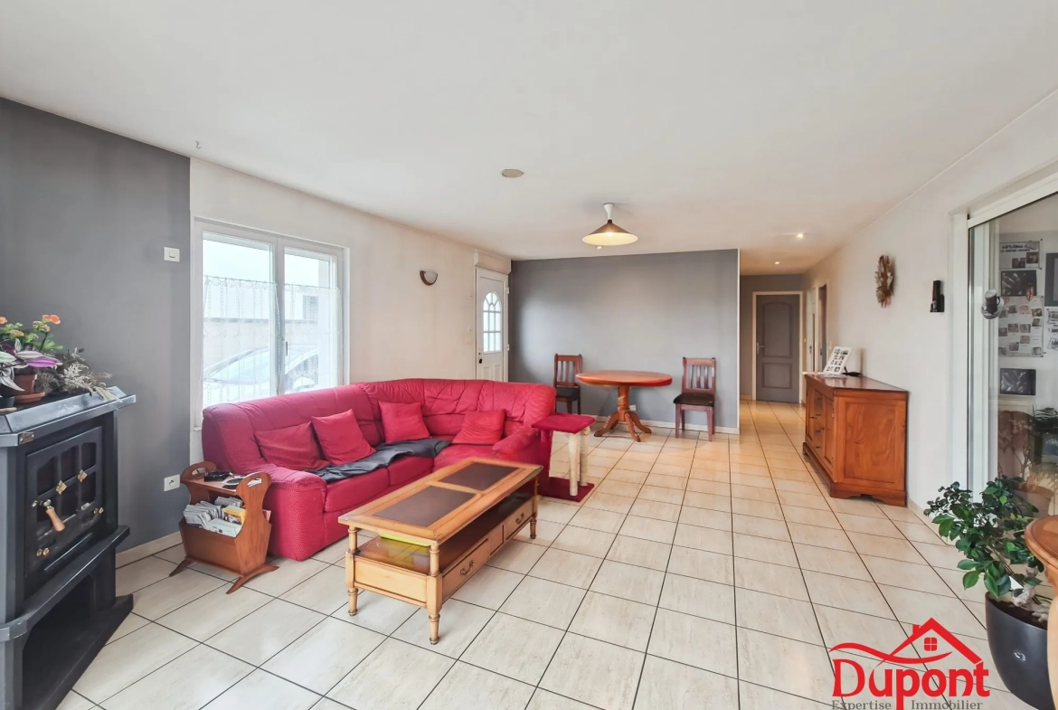 Maison plain-pied lumineuse avec jardin proche Cambrai - 87 m² 