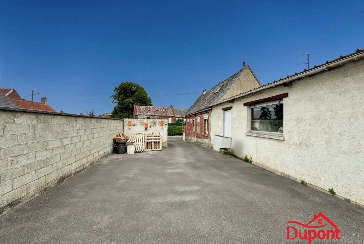 Maison plain-pied lumineuse avec jardin proche Cambrai - 87 m² 