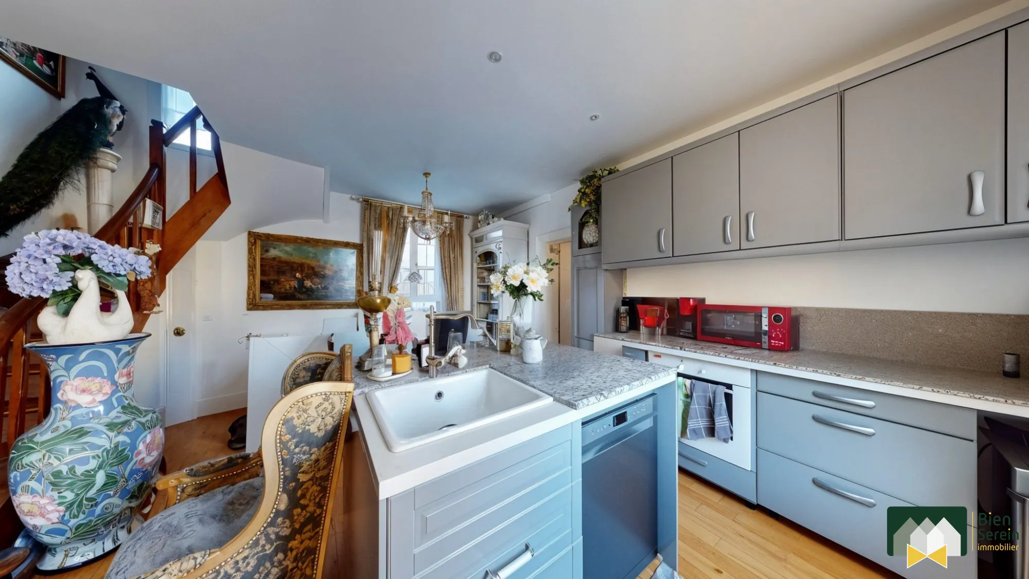 Maison de ville à vendre à Châteauneuf-en-Thymerais avec jardin et garage – 80 m² 