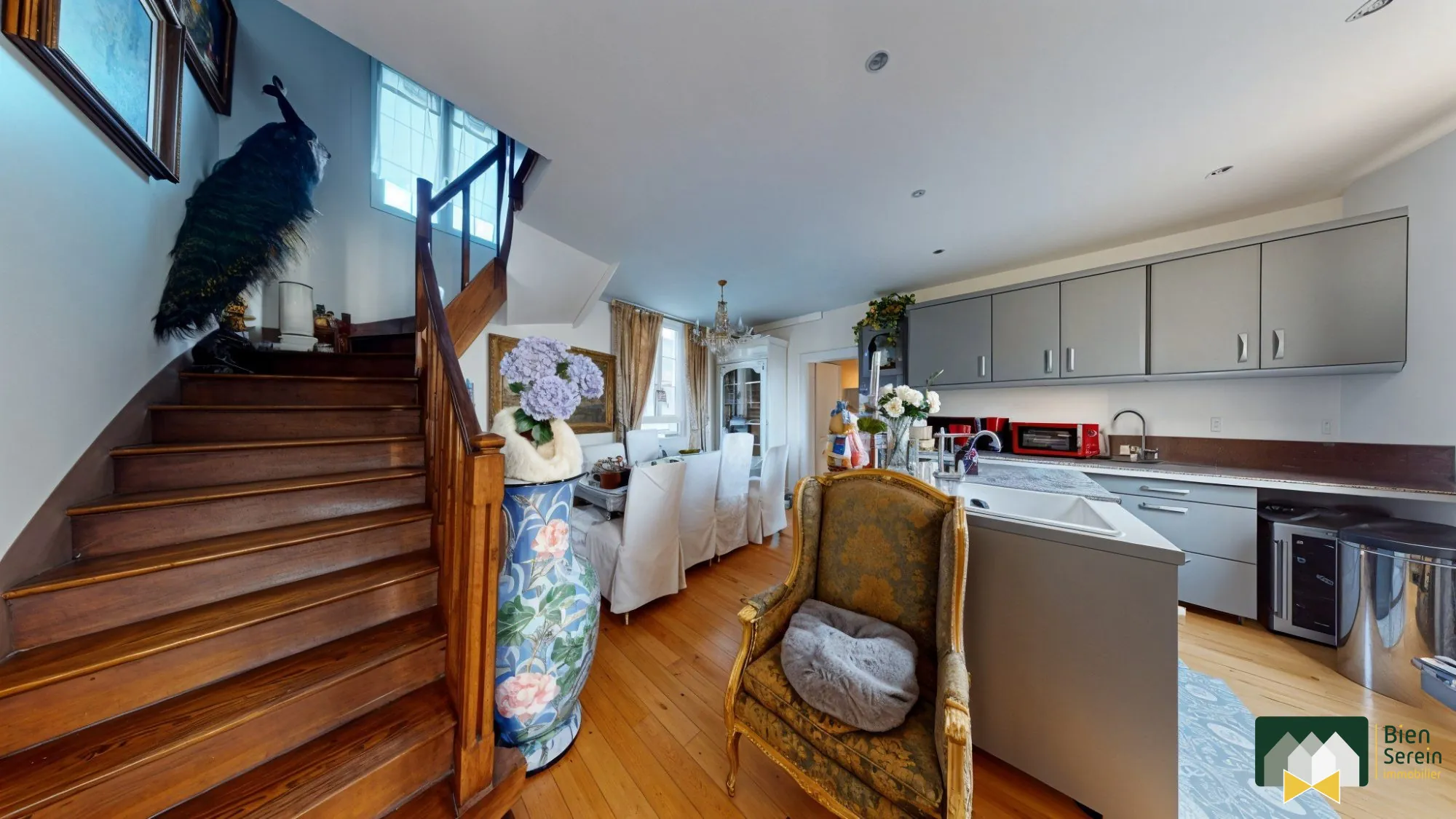Maison de ville à vendre à Châteauneuf-en-Thymerais avec jardin et garage – 80 m² 
