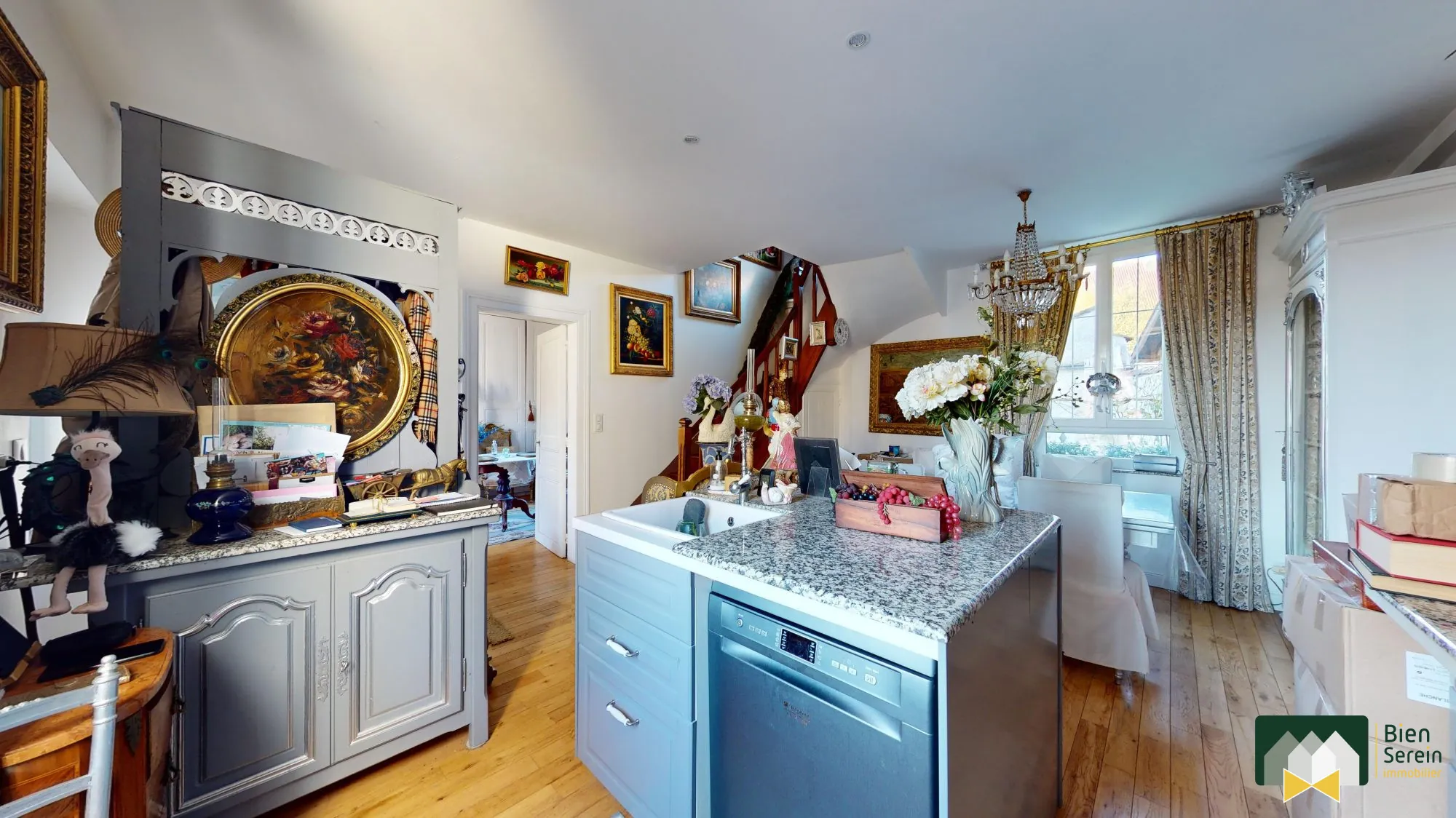 Maison de ville à vendre à Châteauneuf-en-Thymerais avec jardin et garage – 80 m² 