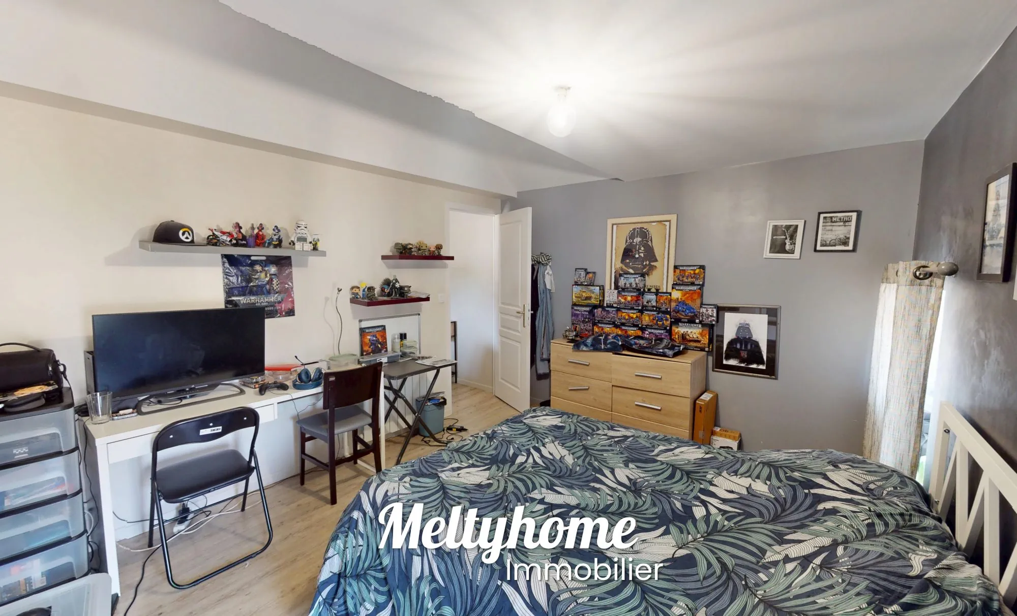 Maison de ville de 67 m² à Creully avec garage et caves, proche de la mer 
