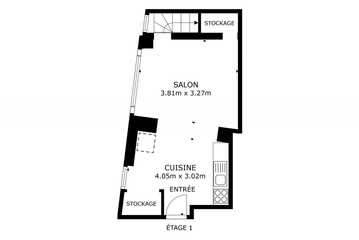Maison de ville de 67 m² à Creully avec garage et caves, proche de la mer 