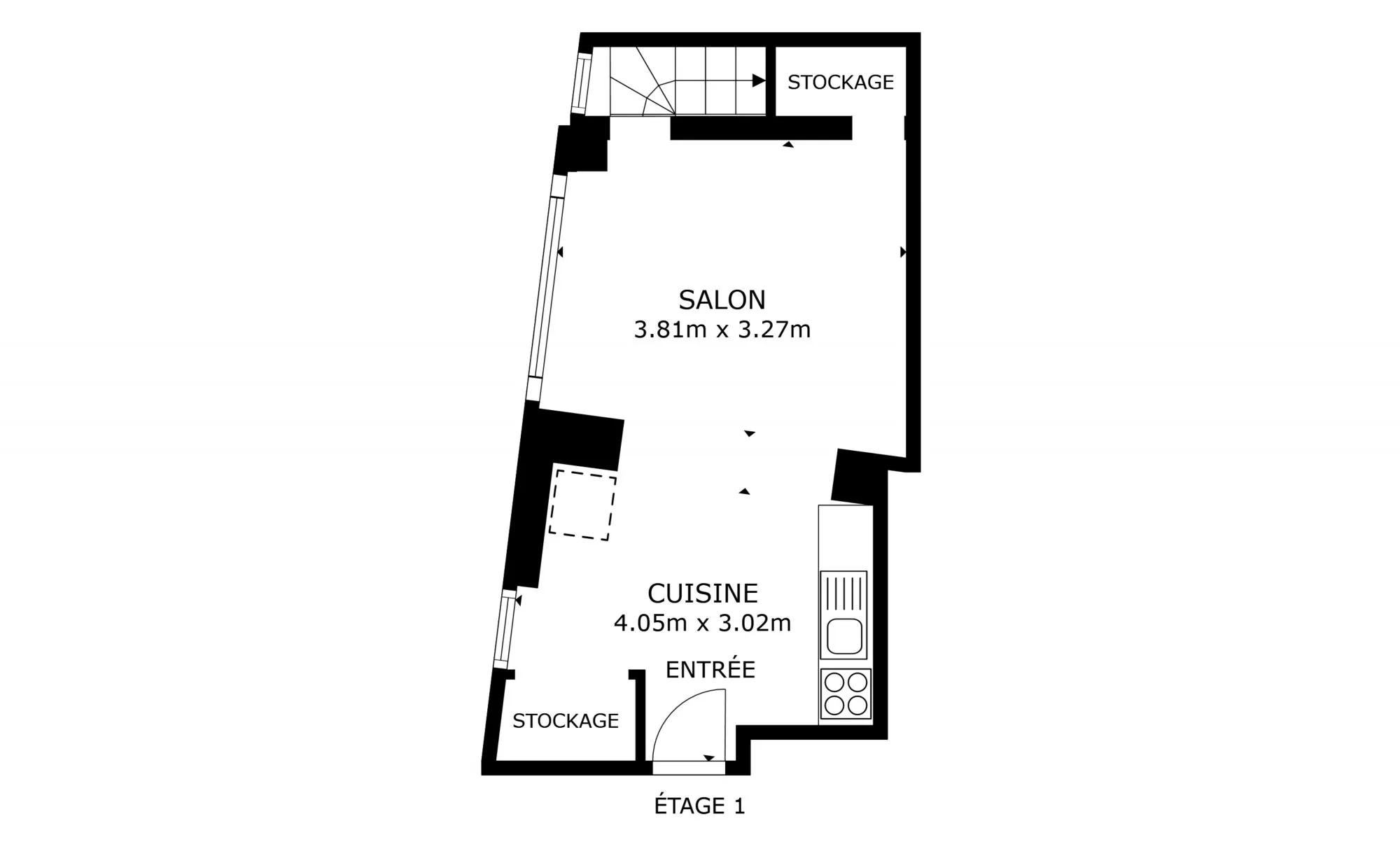 Maison de ville de 67 m² à Creully avec garage et caves, proche de la mer 