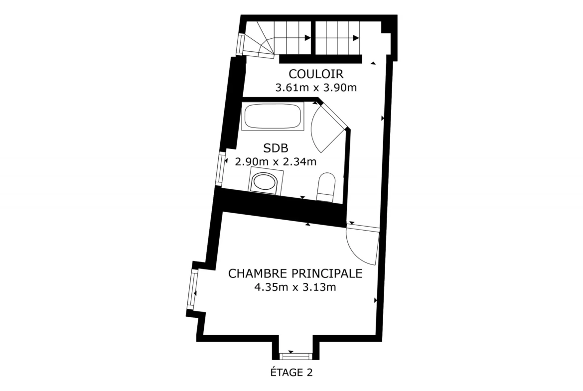 Maison de ville de 67 m² à Creully avec garage et caves, proche de la mer 