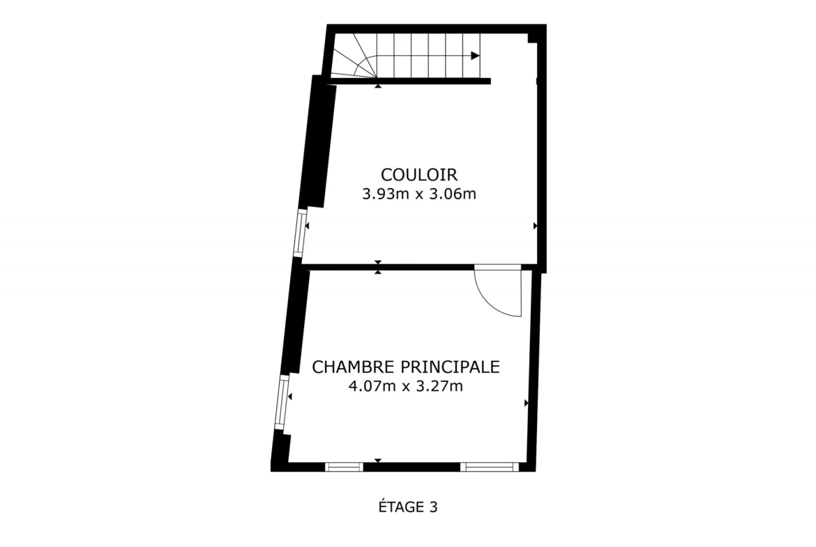 Maison de ville de 67 m² à Creully avec garage et caves, proche de la mer 