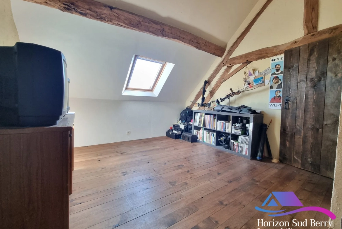 chb2 Belle propriété de campagne avec maison, grange et terrain à Pouligny-Notre-Dame 