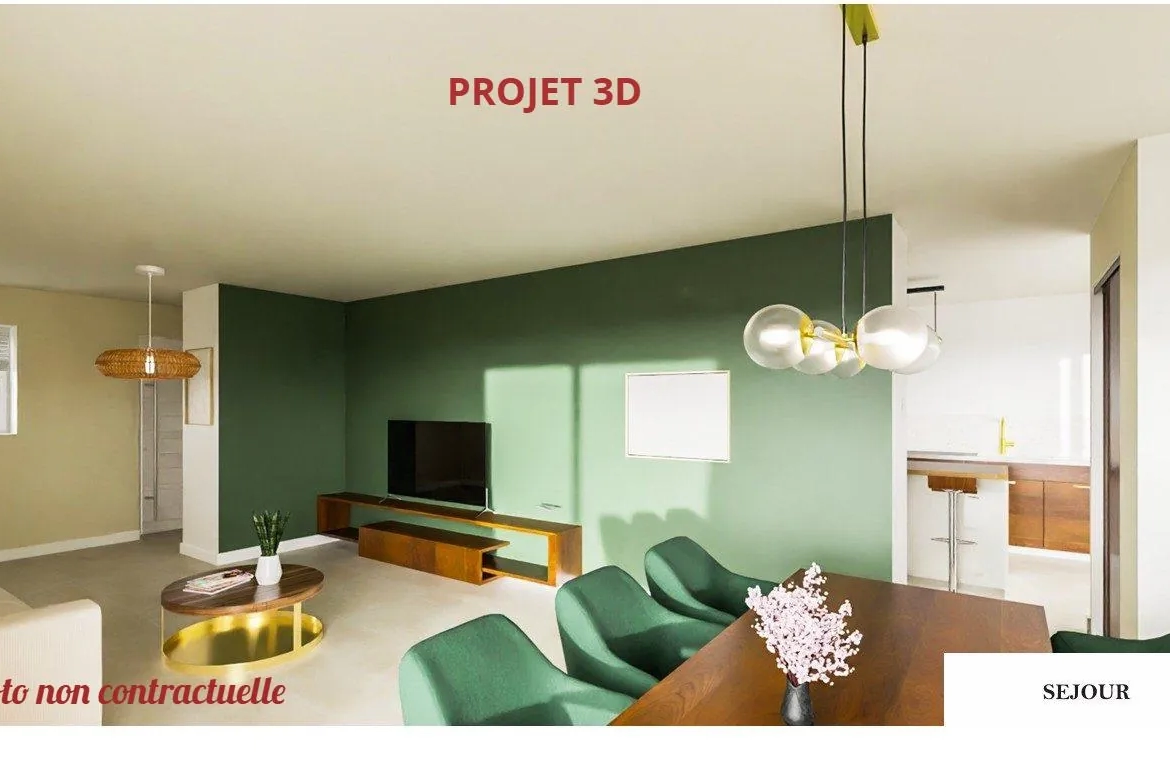 Plateau en duplex à rénover avec terrain à Vonnas ou Bourg en Bresse 