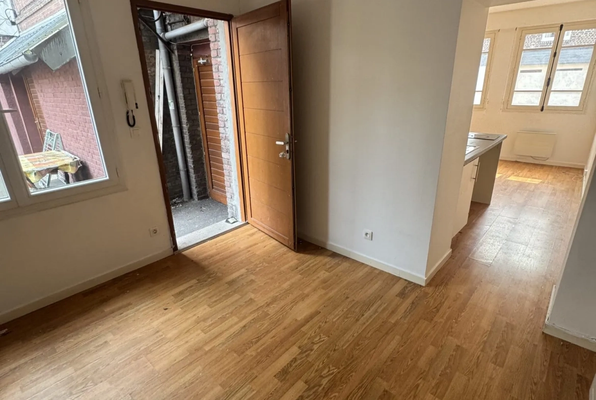 Appartement T2 à vendre à Rouen Rive Gauche - 35m² lumineux et calme 