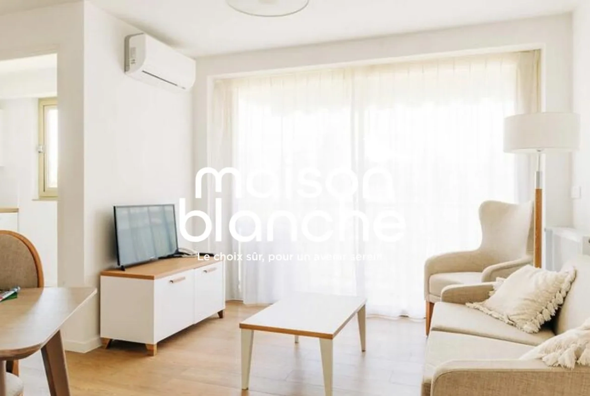 Investissez dans un appartement meublé LMNP à Cannes avec bail commercial jusqu'en 2030 