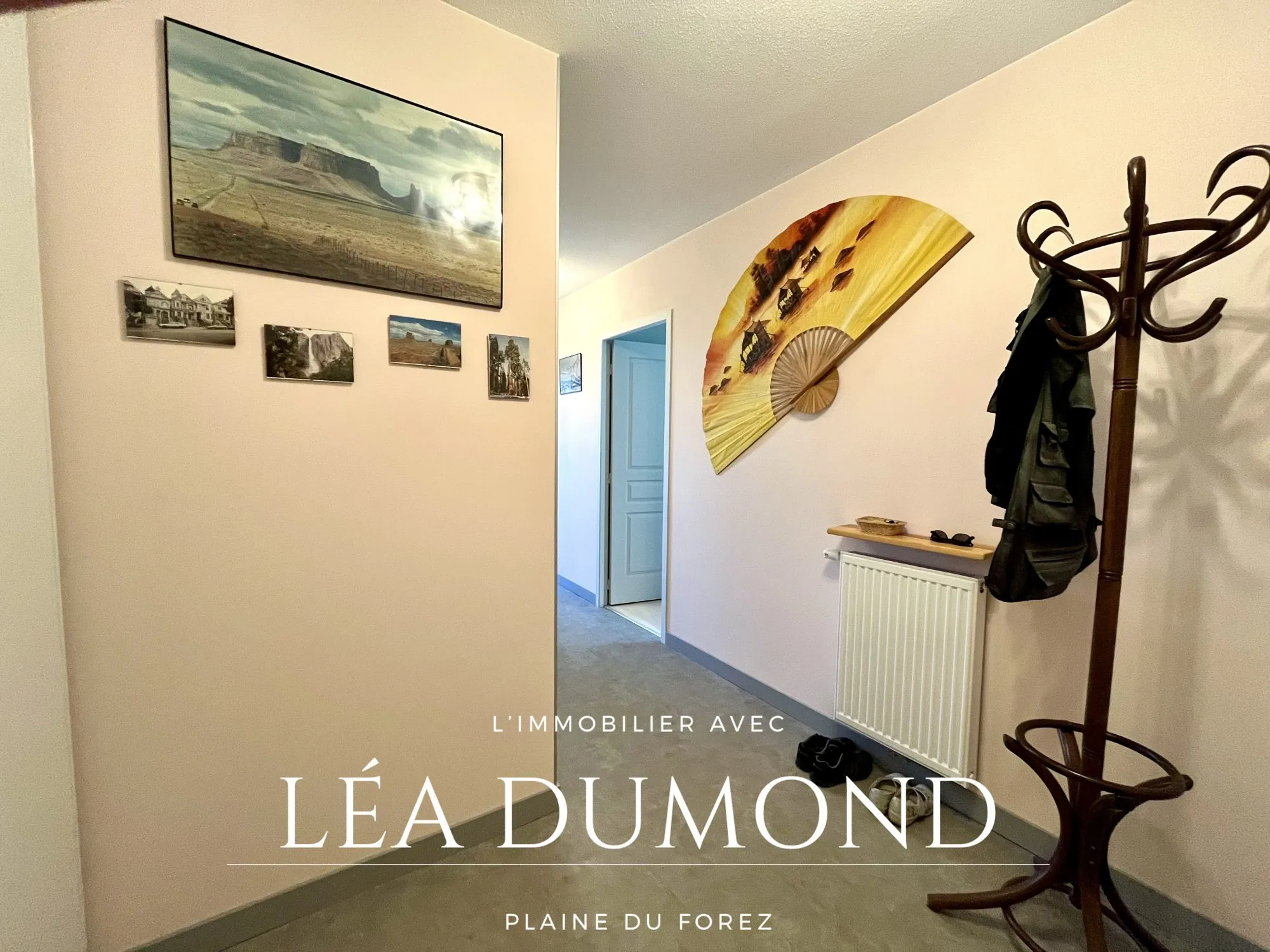 Appartement T3 à vendre à Saint-Romain-le-Puy avec terrasse et garage 