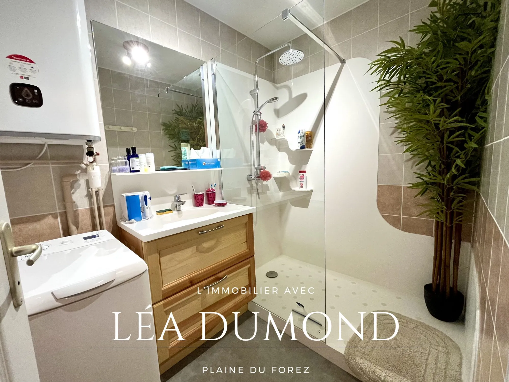Appartement T3 à vendre à Saint-Romain-le-Puy avec terrasse et garage 