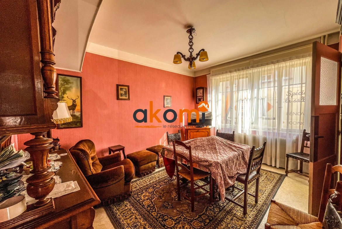 Maison 6 pièces à vendre à Raon-l'Étape avec terrain clos et potentiel d'aménagement 