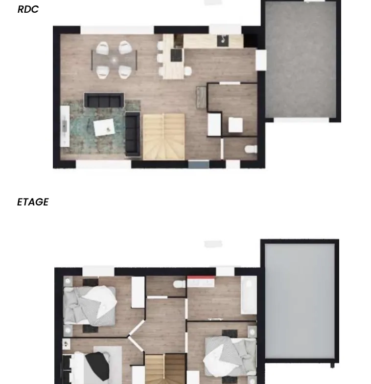 Terrains constructibles à Saint-Nazaire en vente - 4 lots avec permis groupé 