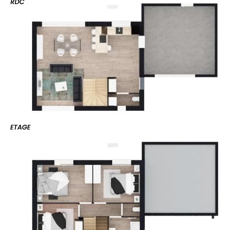 Terrains constructibles à Saint-Nazaire en vente - 4 lots avec permis groupé 