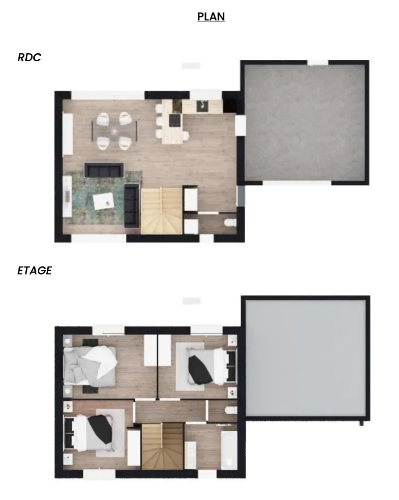 Terrains constructibles à Saint-Nazaire en vente - 4 lots avec permis groupé 