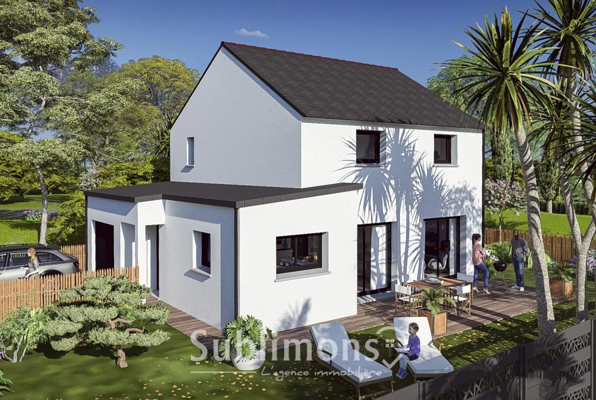 Terrain constructible de 540 m² à Noyal-Muzillac, proche des plages et des axes Vannes-Nantes 