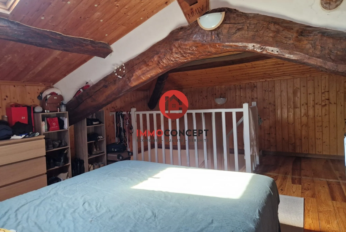 Maison avec local commercial à Goudargues - Investissement locatif rentable 