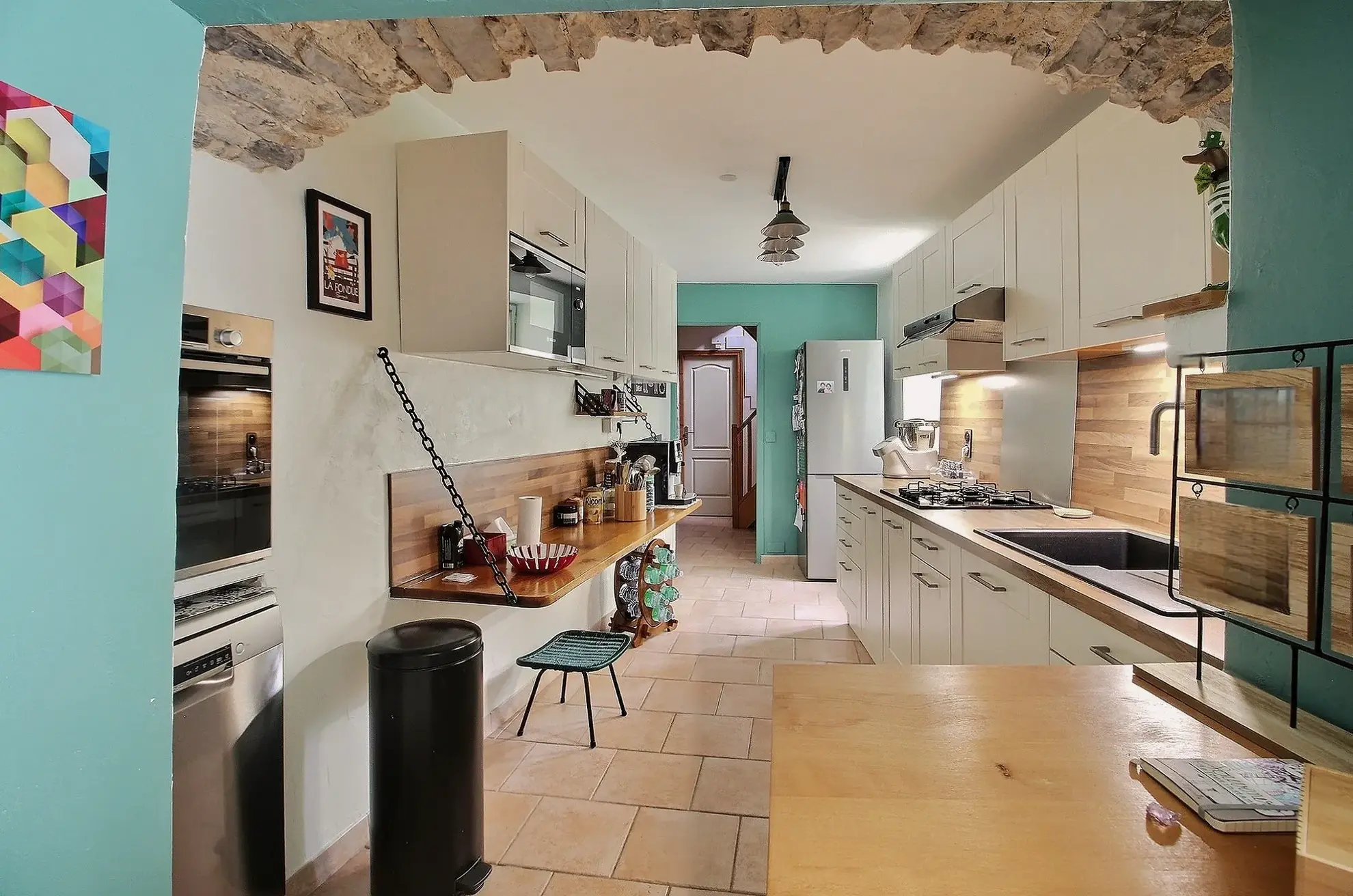 A vendre maison de village de 83,50 m² à Causse-de-la-Selle, charme ancien et confort moderne 