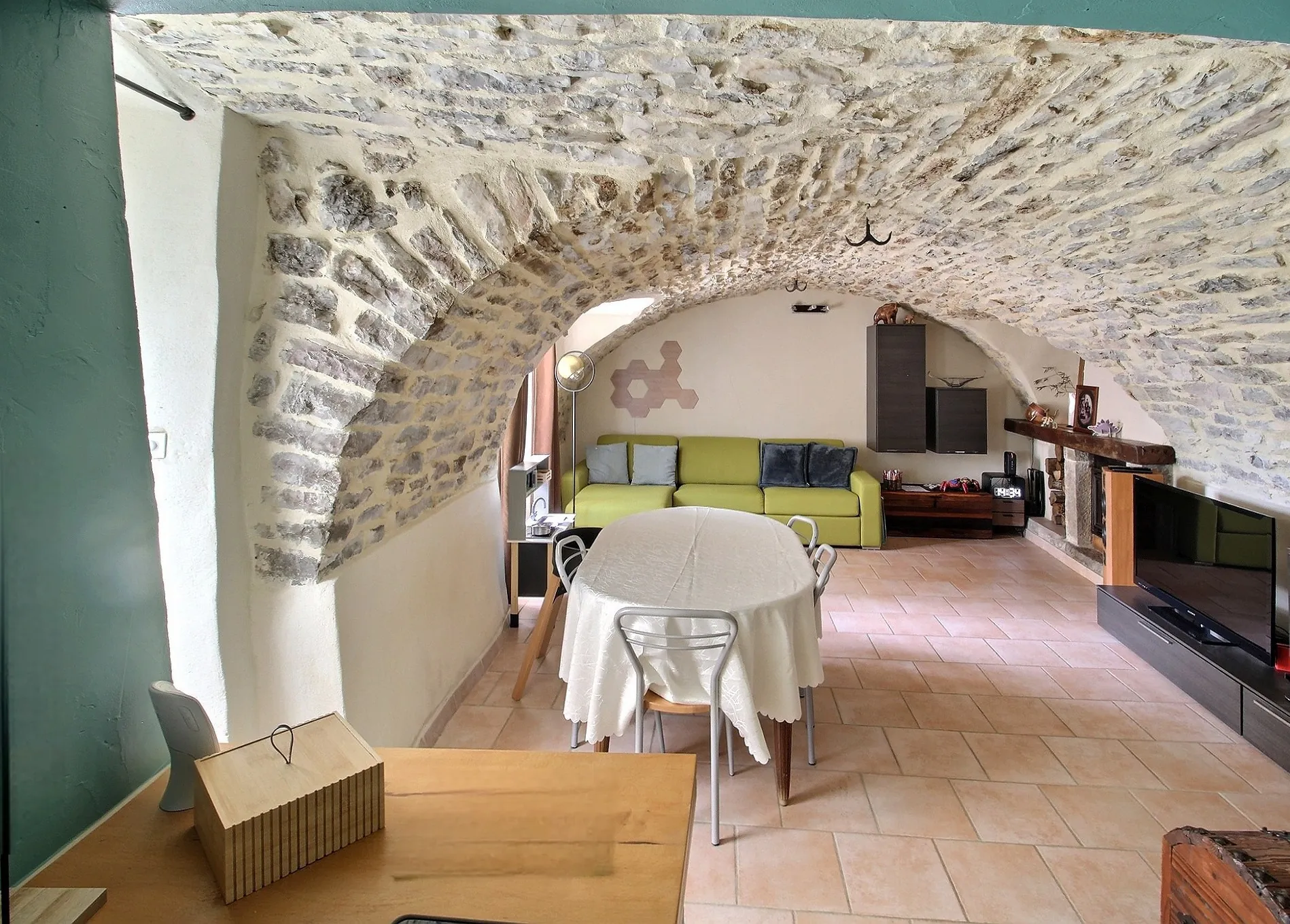 A vendre maison de village de 83,50 m² à Causse-de-la-Selle, charme ancien et confort moderne 