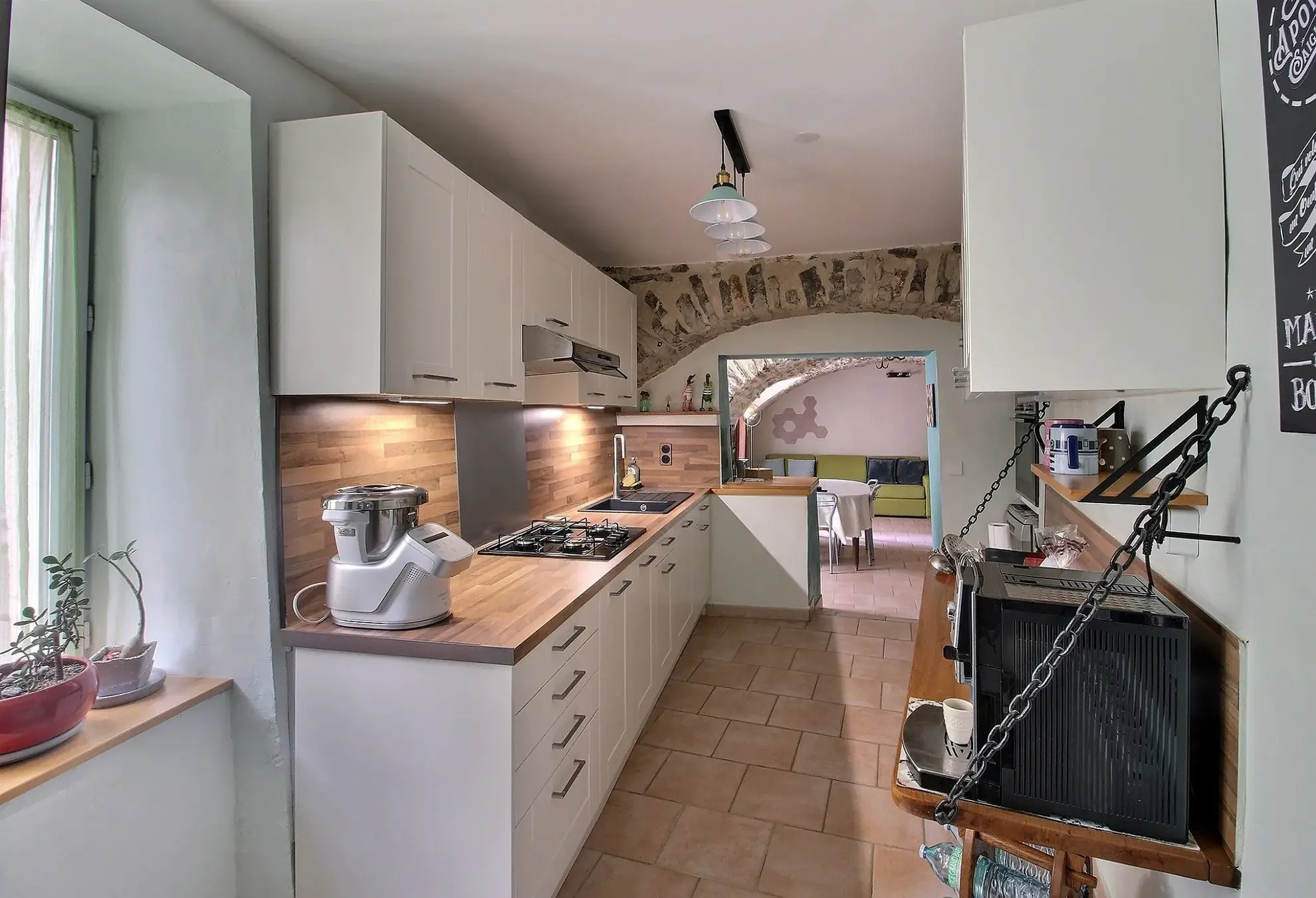 A vendre maison de village de 83,50 m² à Causse-de-la-Selle, charme ancien et confort moderne 