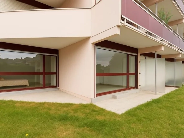 Appartement T2 à Gaillard proche frontière franco-suisse avec terrasse et cave