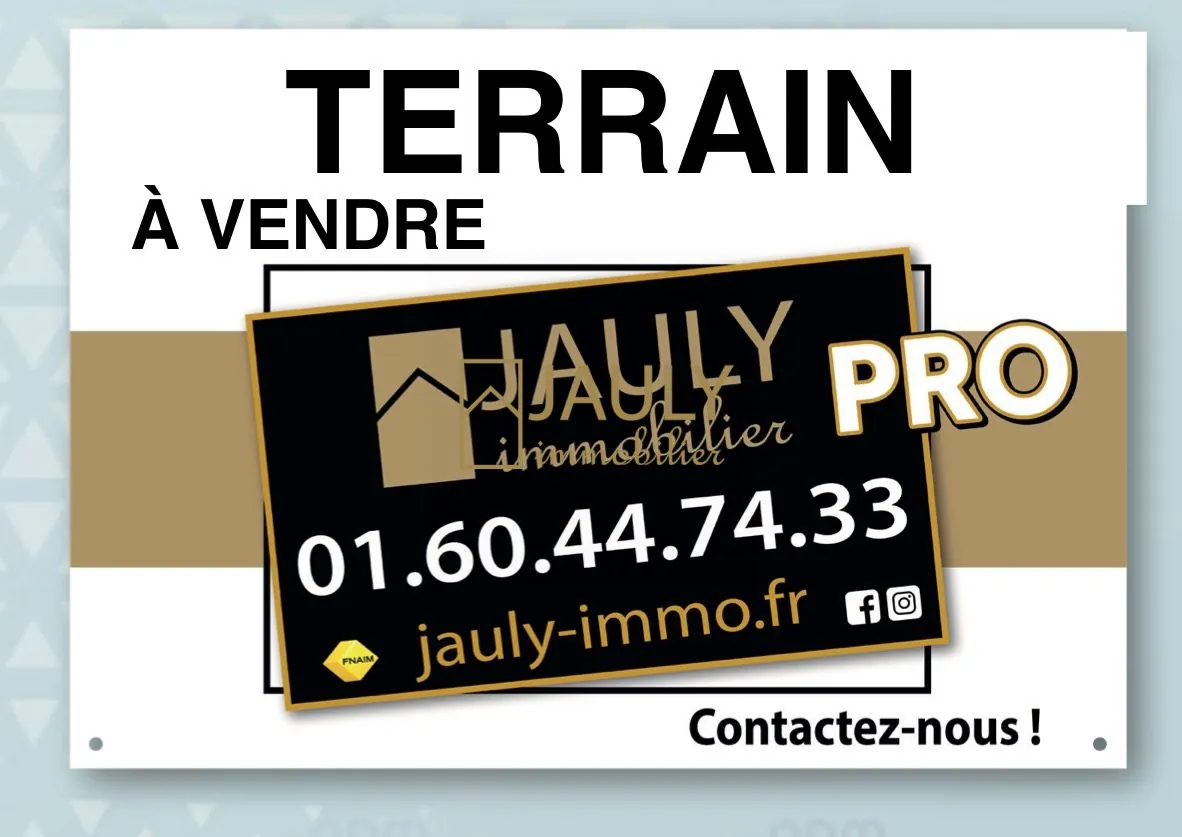 Terrain constructible à Congis-sur-Thérouanne avec permis de construire accepté pour 2024 