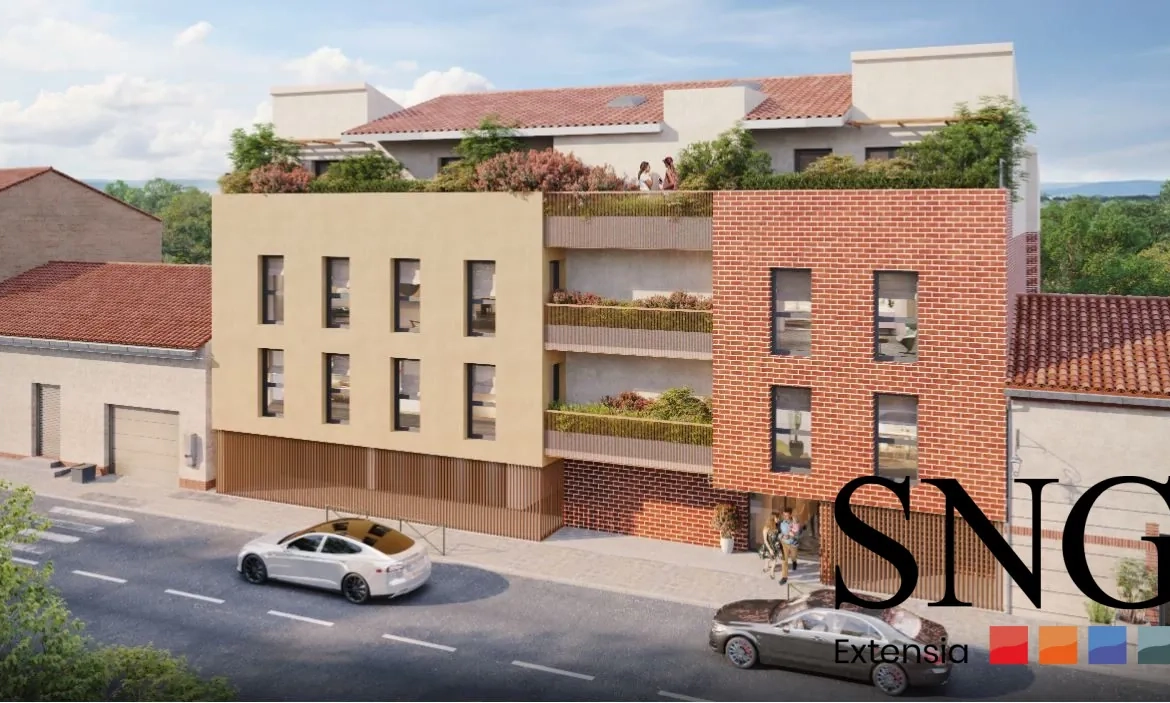 Appartement T2 à Labarthe-sur-Lèze avec balcon et parking inclus 