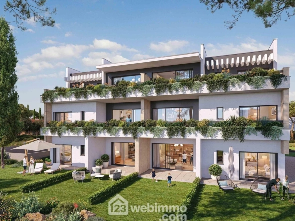 Appartement neuf de 50m² avec terrasse à Perpignan dans le Mas Vermeil