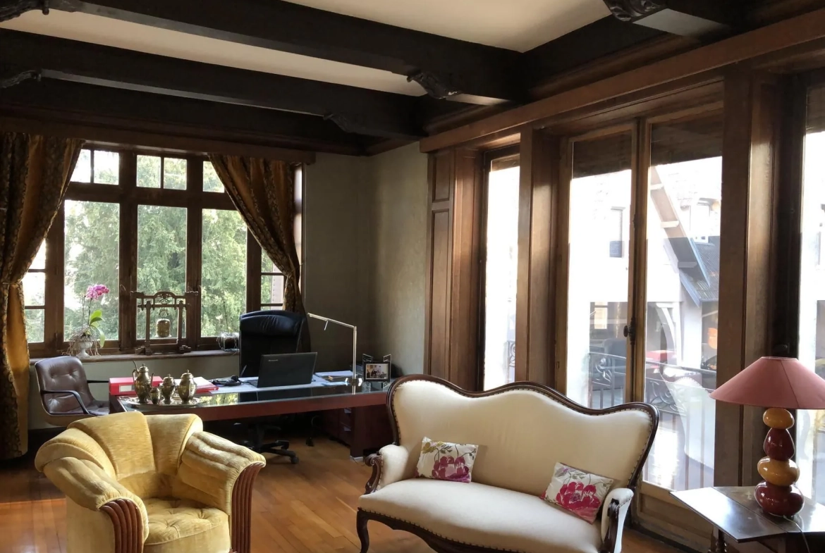 Appartement atypique avec duplex, terrasse et garage à Thaon-les-Vosges 