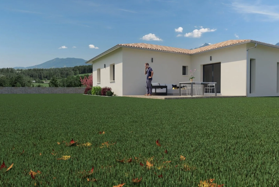 Projet Nova Villa à Saint-André-de-Bâgé - Maison moderne 3 chambres, terrain de 550 m² 