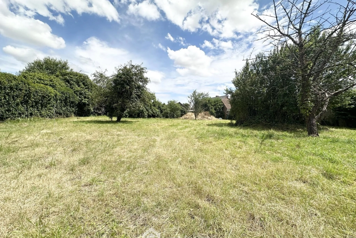 Terrain à bâtir de 1298 m² à Mortiers, calme et idéal pour votre projet immobilier 