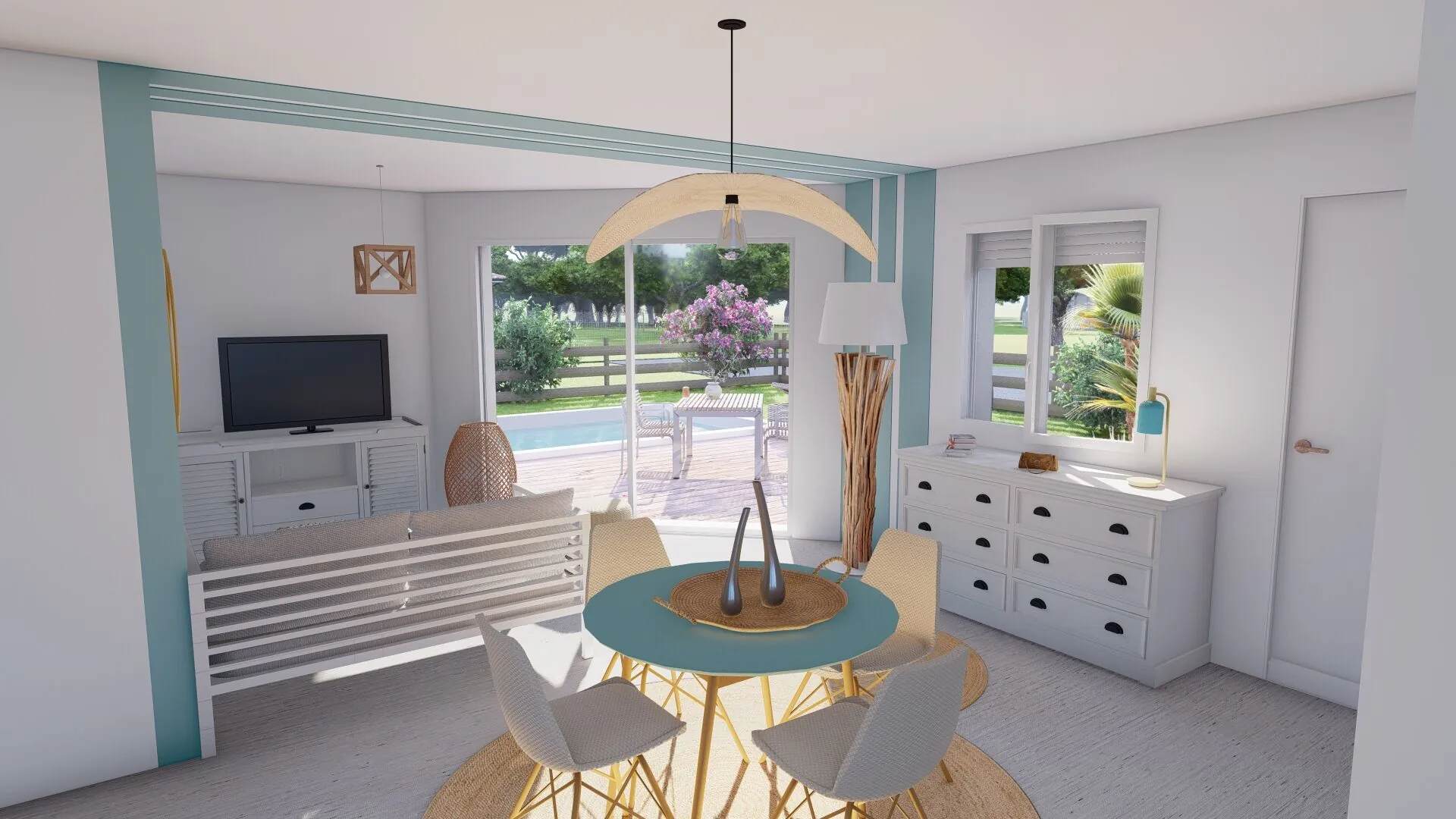 Maison 2 chambres avec garage à vendre à Saint Martin d’Oney, Landes 