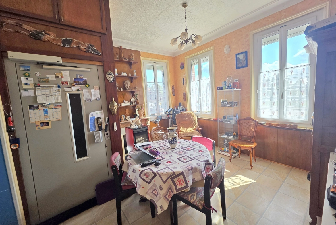 Maison en briques et silex avec 4 chambres près de Fécamp 