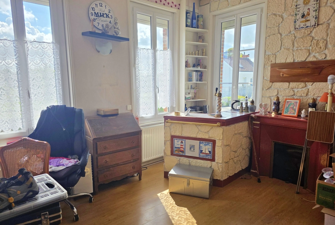 Maison en briques et silex avec 4 chambres près de Fécamp 