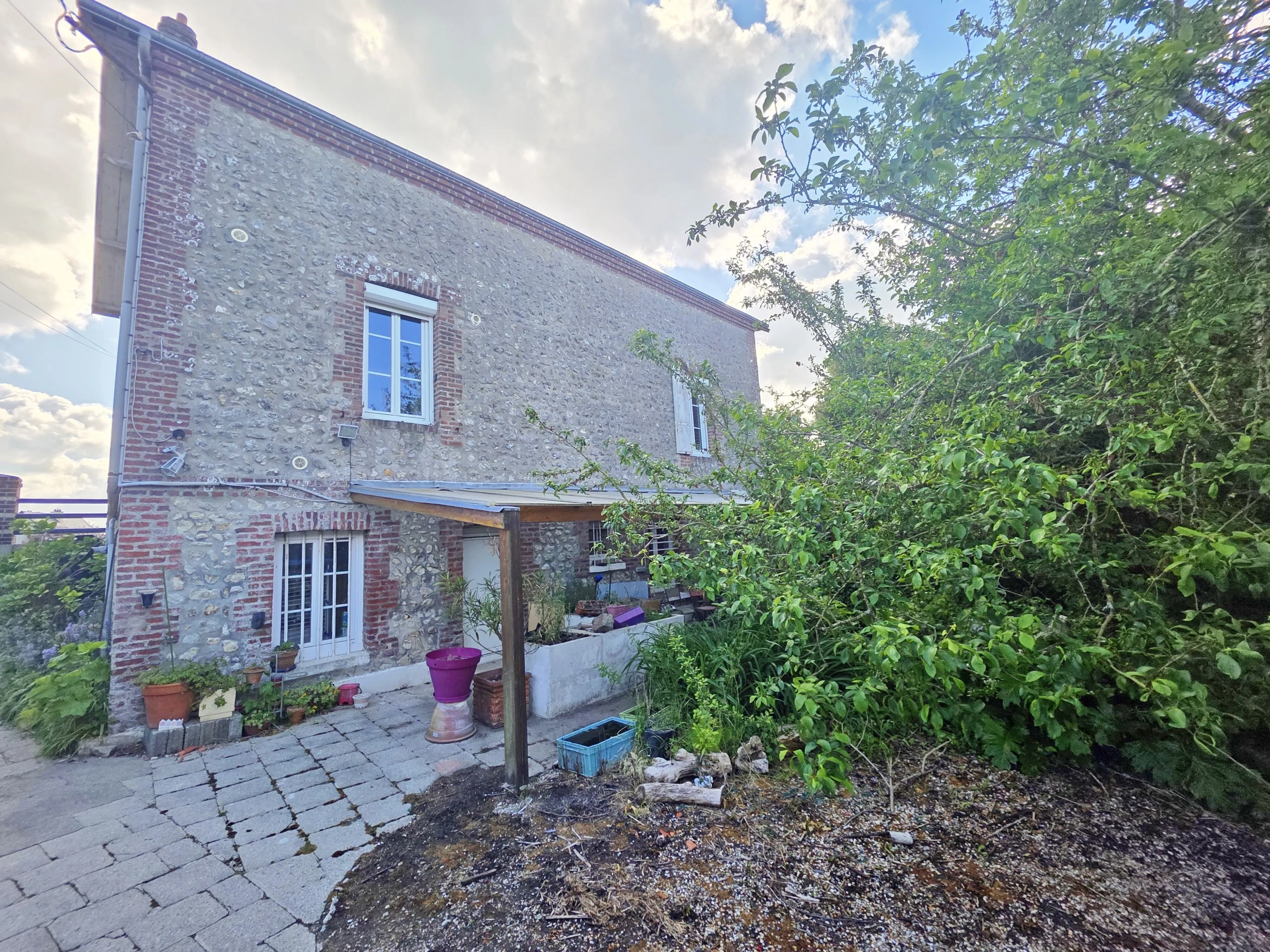 Maison en briques et silex avec 4 chambres près de Fécamp 