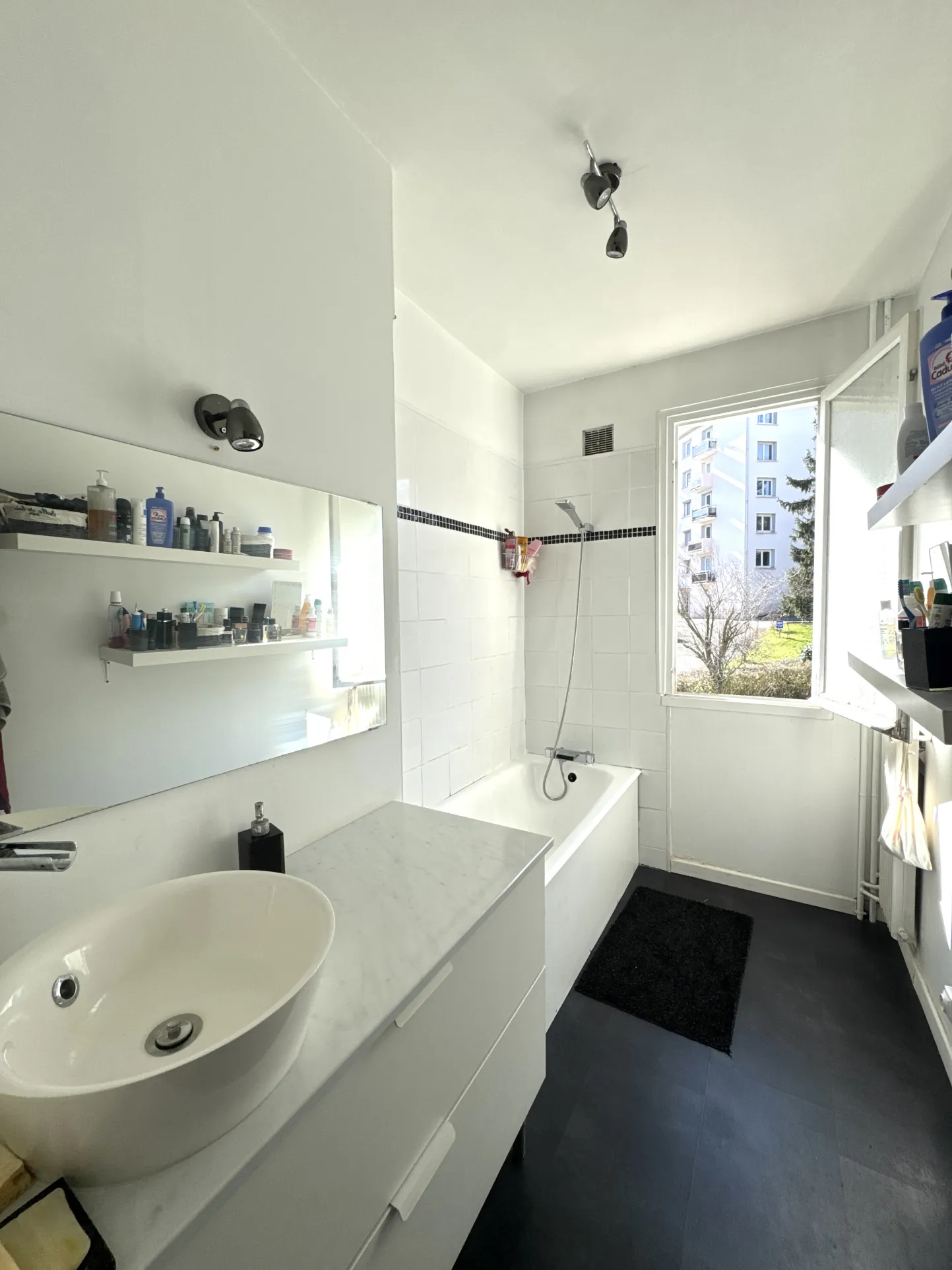 Appartement F3 avec balcon, cave et parking collectif à Saint-Étienne 