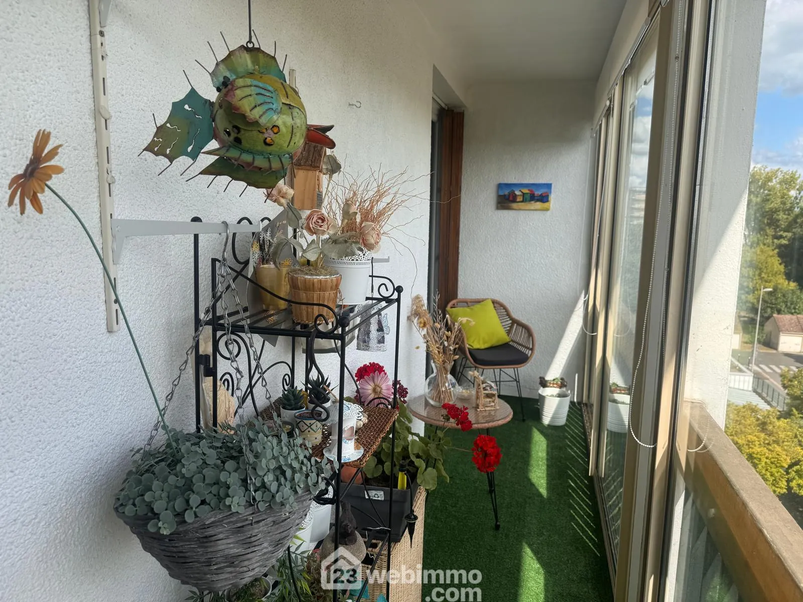 Appartement lumineux de 98m² à vendre à Compiègne - Loggia, cave, 3 chambres 