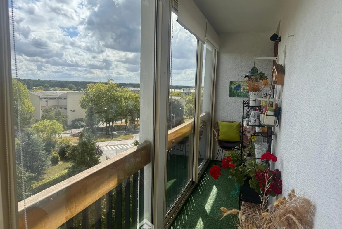 Appartement lumineux de 98m² à vendre à Compiègne - Loggia, cave, 3 chambres 