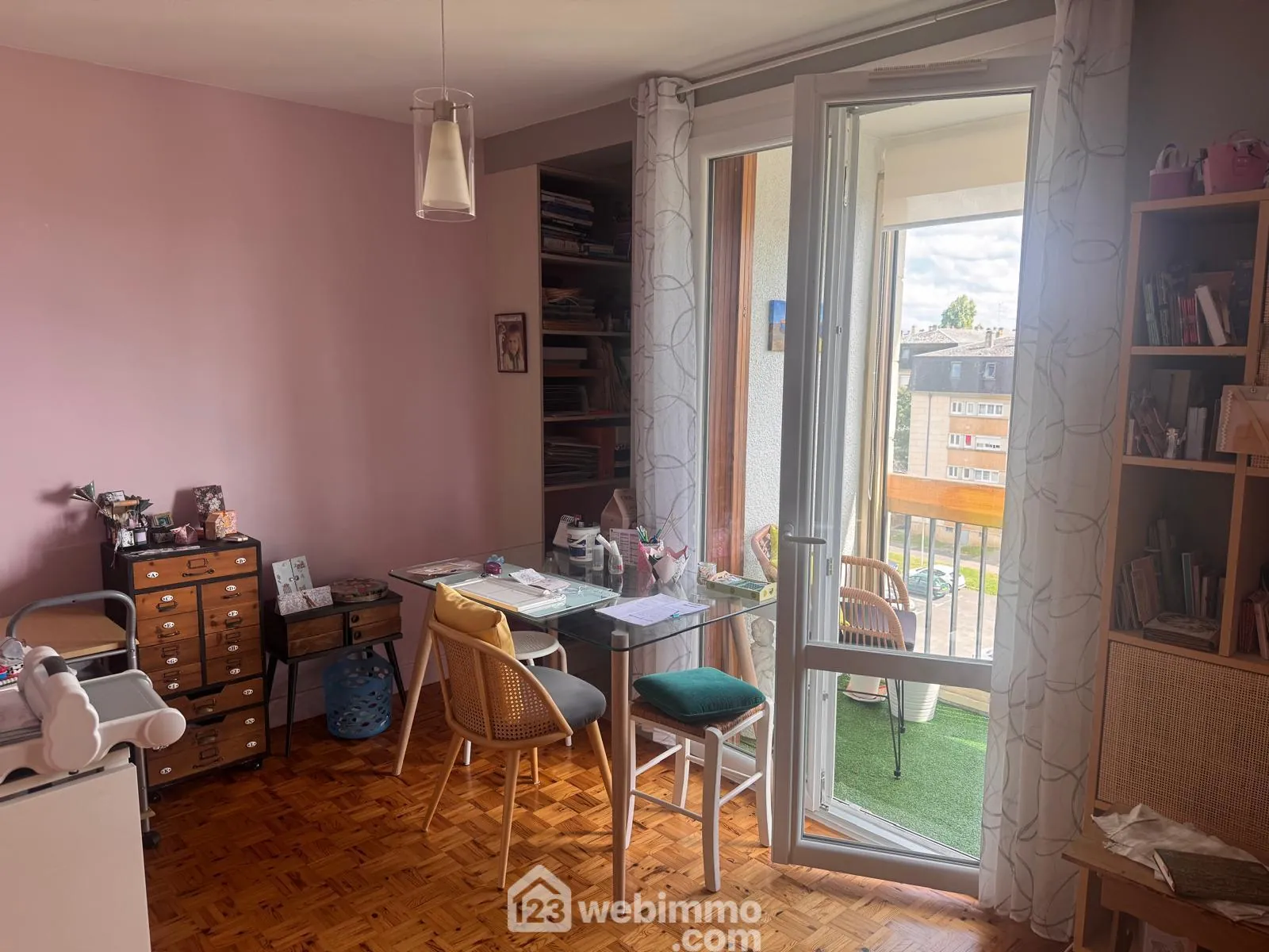 Appartement lumineux de 98m² à vendre à Compiègne - Loggia, cave, 3 chambres 