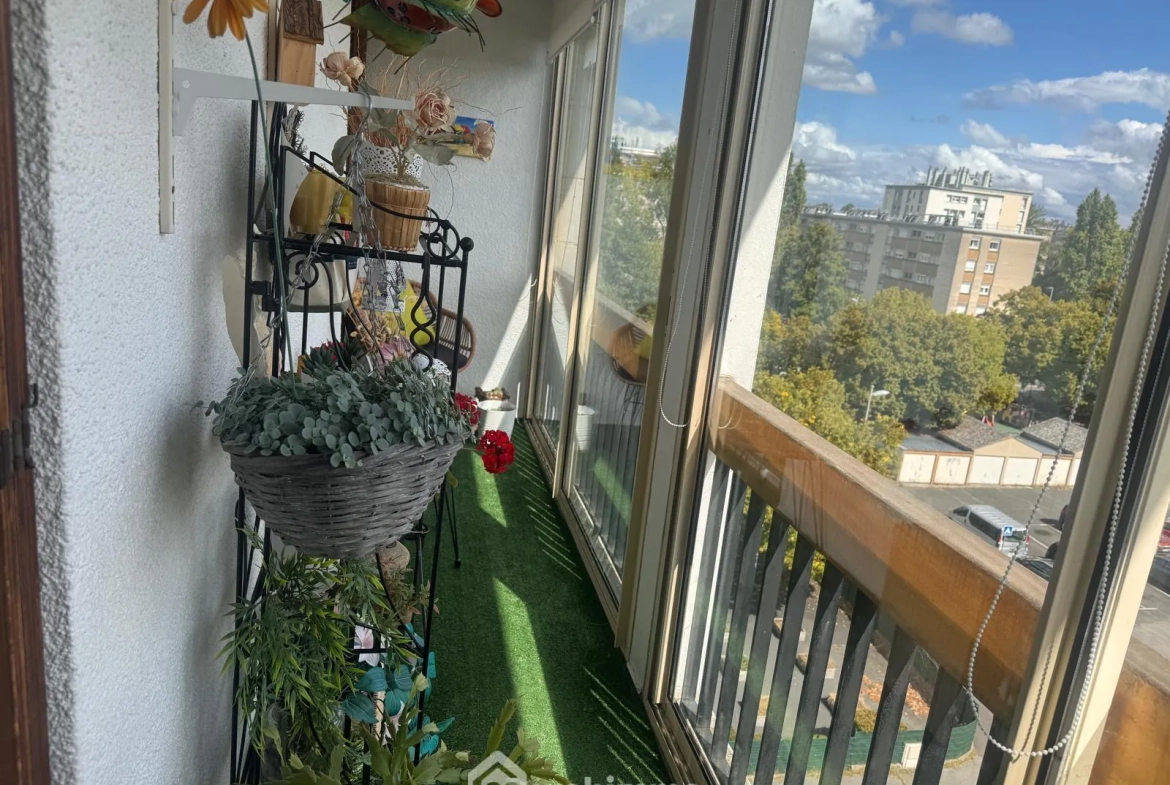 Appartement lumineux de 98m² à vendre à Compiègne - Loggia, cave, 3 chambres 