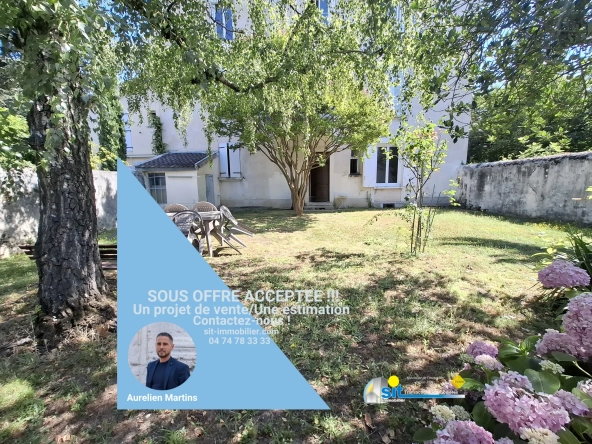 Appartement T2 à Vienne – Quartier Pyramid avec jardin et cave