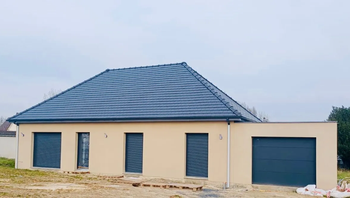 Maison neuve à vendre à Franvillers avec 4 chambres et prestations de qualité 