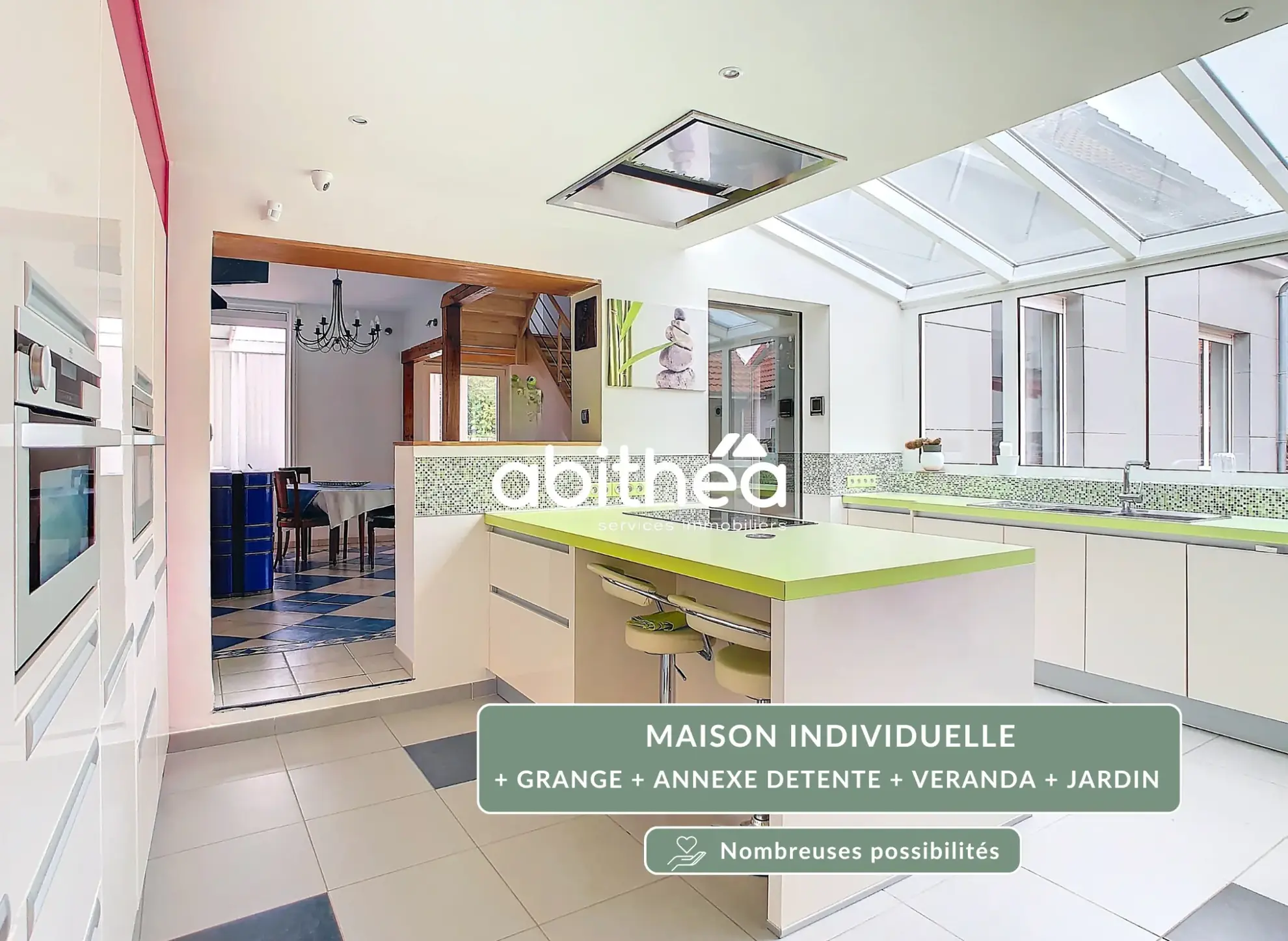 Maison spacieuse avec dépendances et jardin à Vis-en-Artois 
